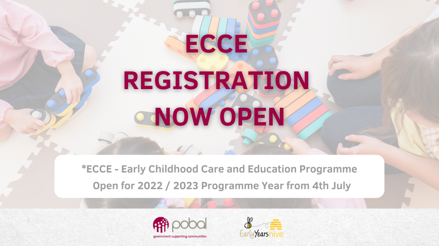 ECCE Early Registrations 2022/2023 Donegal Childcare