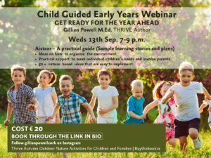Child Guided Early Years Webinar AD